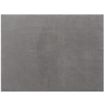 HOMCOM Covor living 160 x 120 cm, cu fire lungi, lavabil la mașină, antiderapant, din blană sintetică, gri deschis | Aosom Romania