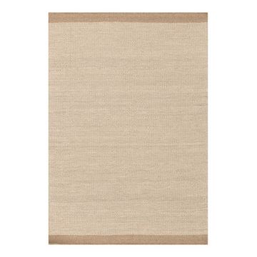 Covor bej-crem țesut manual din lână 160x230 cm Lima Sand – Asiatic Carpets