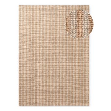 Covor bej țesut manual din iută 160x230 cm Harvest Amber – Elle Decoration
