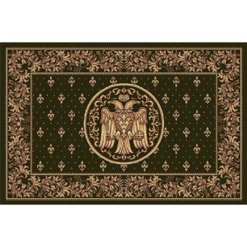 Covor Bisericesc Dreptunghiular, 150 x 230 cm, Verde, Lotos 15077/310