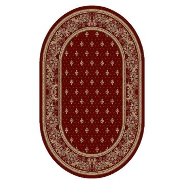 Covor Bisericesc Oval, 200 x 300 cm, Rosu, Lotos 15033/210