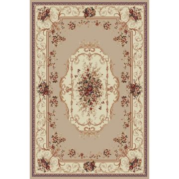 Covor Dreptunghiular, 100 x 200 cm, Crem, Lotos 507