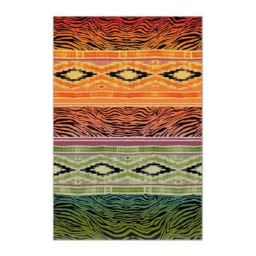 Covor Dreptunghiular, 120 x 170 cm, Multicolor, Kolibri Ethnic 11330/130