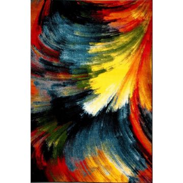 Covor Dreptunghiular, 240 x 340 cm, Multicolor, Kolibri Brush 11017