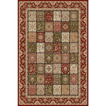 Covor Dreptunghiular, 300 x 400 cm, Rosu, Lotos Model Timbre 1518