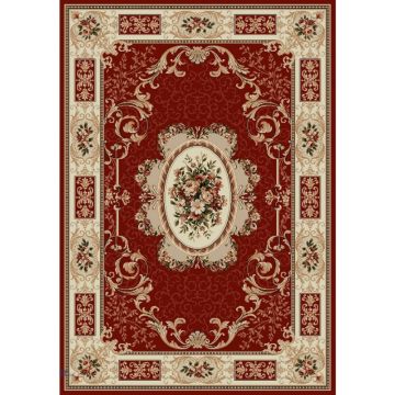 Covor Dreptunghiular, 50 x 80 cm, Rosu, Lotos 542/220