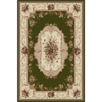 Covor Dreptunghiular, 60 x 110 cm, Verde, Lotos 507