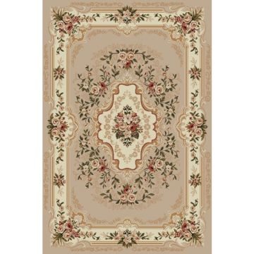 Covor Dreptunghiular, 80 x 150 cm, Crem / Bej, Lotos 570