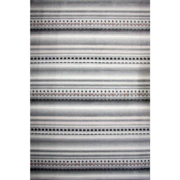 Covor Dreptunghiular, 80 x 150 cm, Gri, Kolibri Ethnic Light 11042