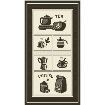 Covor Dreptunghiular pentru Bucatarie, 75 x 200 cm, Antiderapant, Gri, Flex 953/08