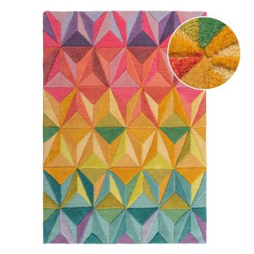 Covor țesut manual din lână 200x290 cm Reverie – Flair Rugs