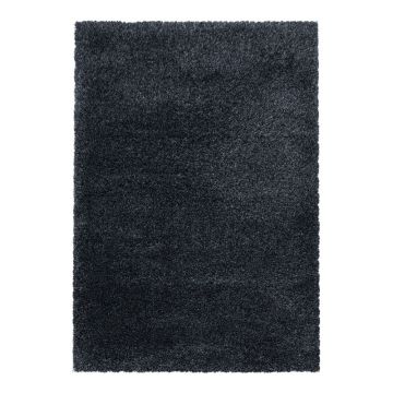 Covor gri antracit 60x110 cm Fluffy – Ayyildiz Carpets