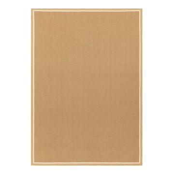 Covor în culoare naturală reversibil, țesut manual din iută 120x170 cm Bordo Herringbone Linen – Asiatic Carpets