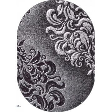 Covor Oval, 60 x 110 cm, Gri, Mira 24031/619