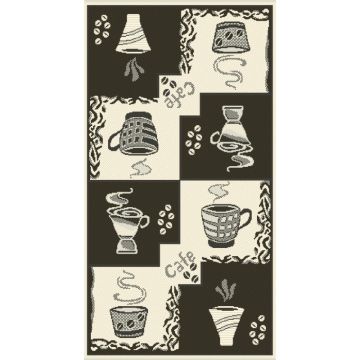 Covor pentru Bucatarie, 75 x 200 cm, Gri, Flex 950/80