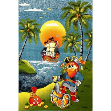 Covor pentru Copii, Kolibri Pirate, 11059, 200x300 cm, 2300 gr/mp