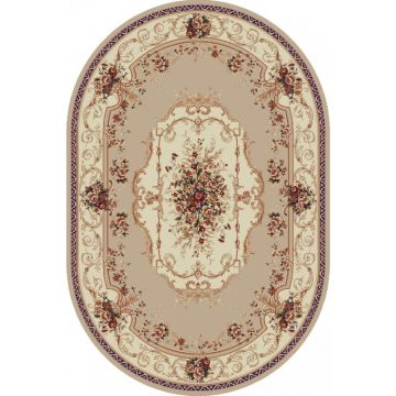 Covol Oval, 150 x 230 cm, Bej / Crem, Lotos 507 la reducere
