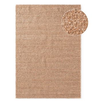 Covor bej Èu009Besut manual din material bouclÃ© 200x290 cm Notting Hill Portobello âu0080Ted Baker