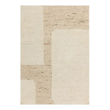 Covor bej reversibil, Èu009Besut manual din lÃ¢nÄ240x340 cm Napa Tumbla âu0080Asiatic Carpets