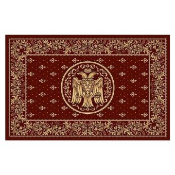 Covor Bisericesc Dreptunghiular, 250 x 350 cm, Rosu, Lotos 15077/210 la reducere