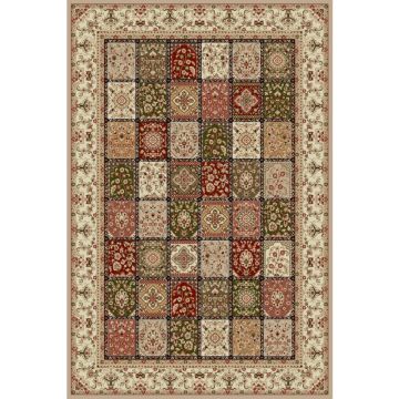 Covor Dreptunghiular, 100 x 200 cm, Crem, Lotos Model Timbre 1518/110 la reducere