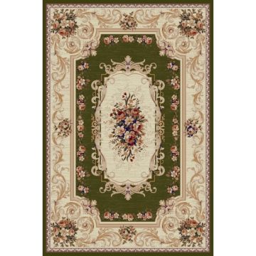 Covor Dreptunghiular, 100 x 300 cm, Verde, Lotos 535 la reducere