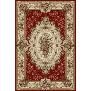 Covor Dreptunghiular, 150 x 230 cm, Rosu, Lotos 1529 la reducere