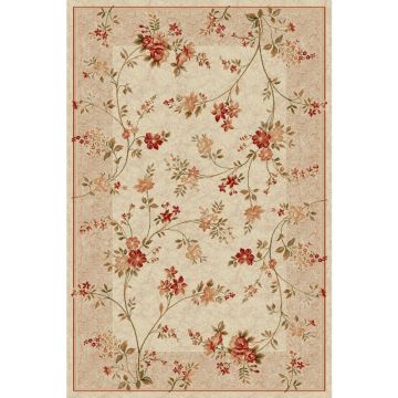 Covor Dreptunghiular, 60 x 110 cm, Crem, Lotos 551