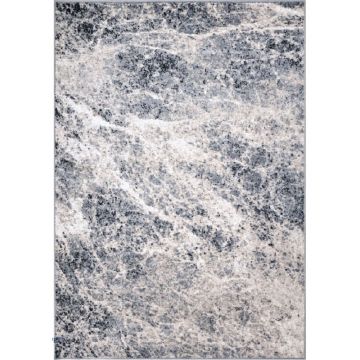 Covor Dreptunghiular, 60 x 110 cm, Gri, Model Cappuccino 16100