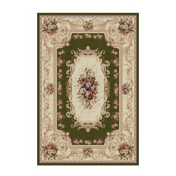 Covor Dreptunghiular, 60 x 110 cm, Verde, Lotos 535