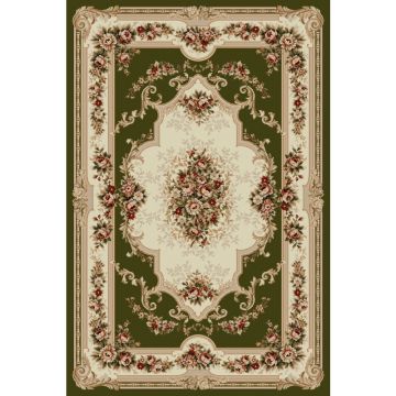 Covor Dreptunghiular, 60 x 110 cm, Verde, Lotos 574-310