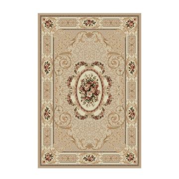 Covor Dreptunghiular, 80 x 150 cm, Bej / Crem, Lotos 542