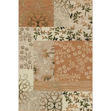 Covor Dreptunghiular, 80 x 150 cm, Crem / Bej, Lotos 1521 la reducere