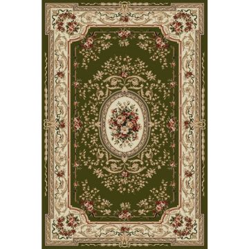 Covor Dreptunghiular, 80 x 150 cm, Verde, Lotos 568