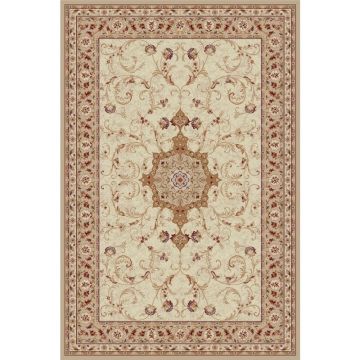 Covor Dreptunghiular, 80 x 200 cm, Bej / Crem, Lotos 523 la reducere