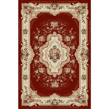 Covor Dreptunghiular, 80 x 200 cm, Rosu, Lotos 570