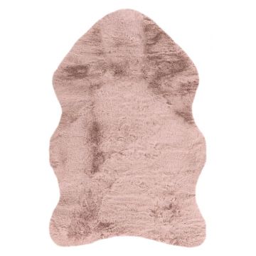 Covor forma animal Infinity Roz 60x90 cm