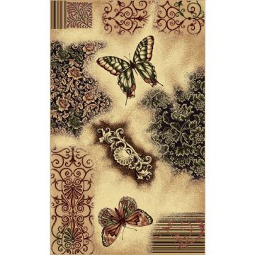 Covor Modern, Lotos Fluturi 1607, 150x230 cm, 1800 gr/mp