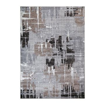 Covor Modern Mira 24037, Bej / Gri, 160 x 230 cm, 1520 gr/mp