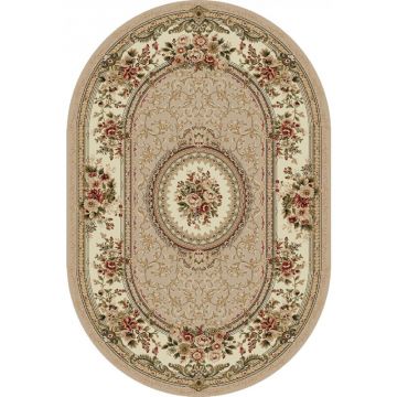 Covor Oval, 80 x 150 cm, Bej, Lotos 571