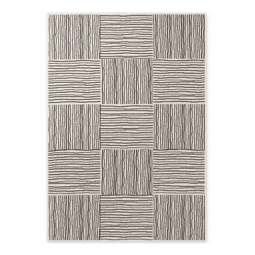 Covor pentru exterior Èu0099i interior negru/crem 120x170 cm Haringey Nightingale âu0080Ted Baker