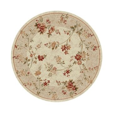 Covor Rotund, 150 x 150 cm, Crem, Lotos 551/100