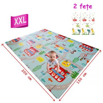 Covoras de joaca pentru copii 200 x 150 cm