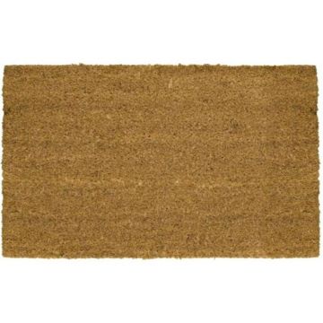 Covoras Intrare, Cauciuc si Fibre Cocos, Dreptunghiular, 40 x 75 cm, Grunberg