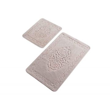 Set 2 Covorase de Baie Elite Vizon (Bumbac 100%)