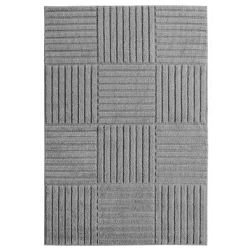 Covor Art boho V3 Argintiu 140x200 cm