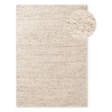 Covor bej/Ã®n culoare naturalÄÈu009Besut manual din lÃ¢nÄ200x290 cm Lyon Beans âu0080Elle Decoration