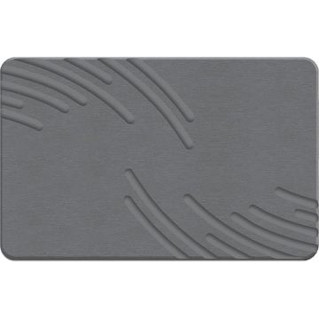 Covor de Baie Universal din Diatomit Modern, Antiderapant, Absorbant Rapid, Elegant si Versatil, Usor de Curatat - 60 x 40 cm, Gri Deschis - Default Title