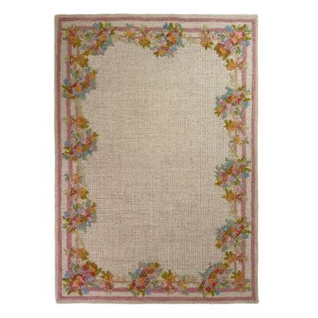 Covor Èu009Besut manual din lÃ¢nÄ200x300 cm Elise Floral âu0080Flair Rugs