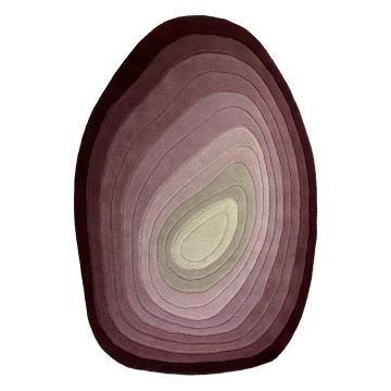 Covor mov Èu009Besut manual din lÃ¢nÄ160x230 cm Puddle Ombre âu0080Flair Rugs